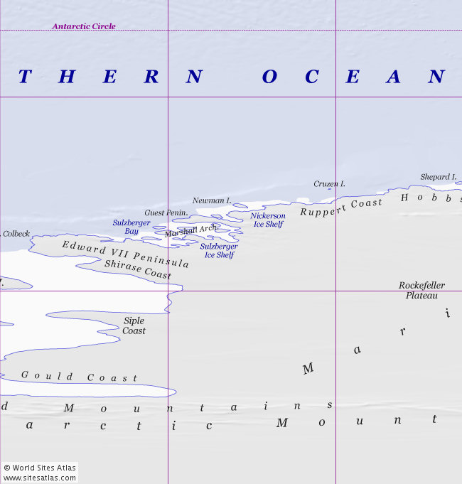 Political atlas map tile